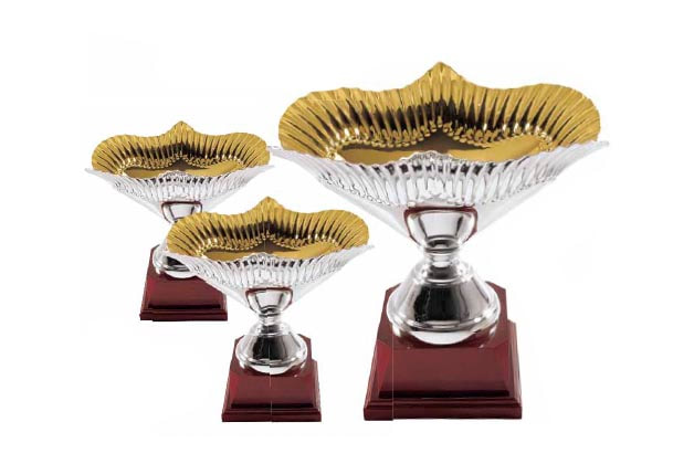 copa metal dorada trofeos madrid